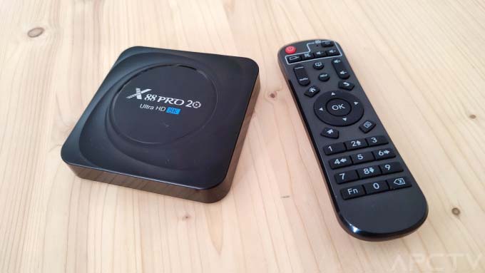 Một mẫu Android TV box có tên X88 Pro bán trên Amazon