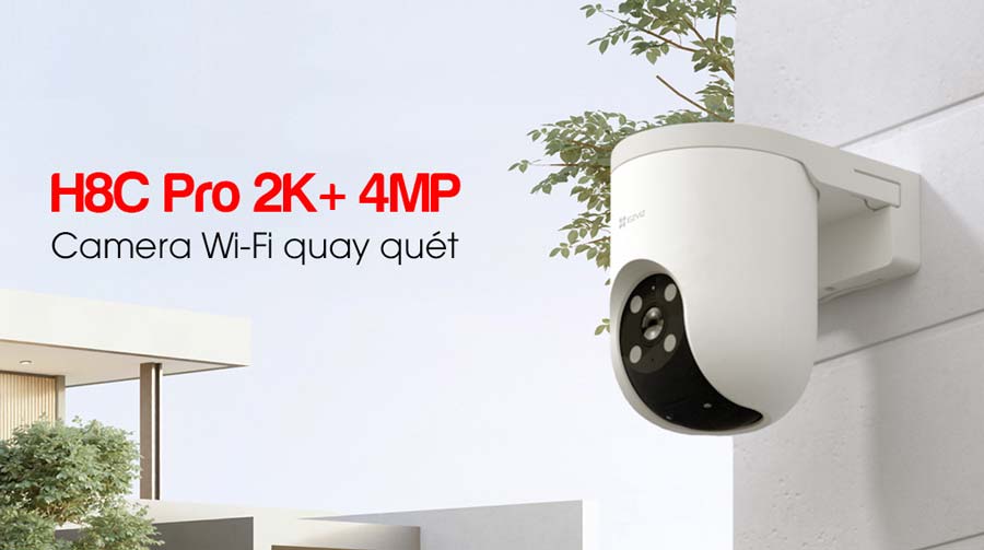 Camera WiFi EZVIZ H8C Pro 2K+ 4MP