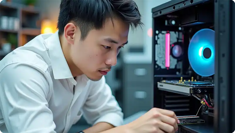 Dịch vụ sửa máy tính laptop Vi Tính Anh Khôi