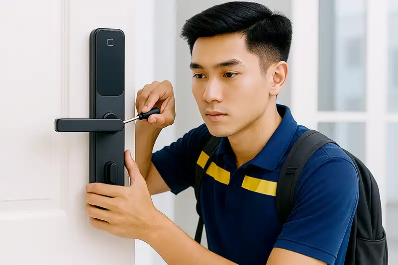 Vì sao nên chọn Vi Tính Anh Khôi lắp khóa vân tay