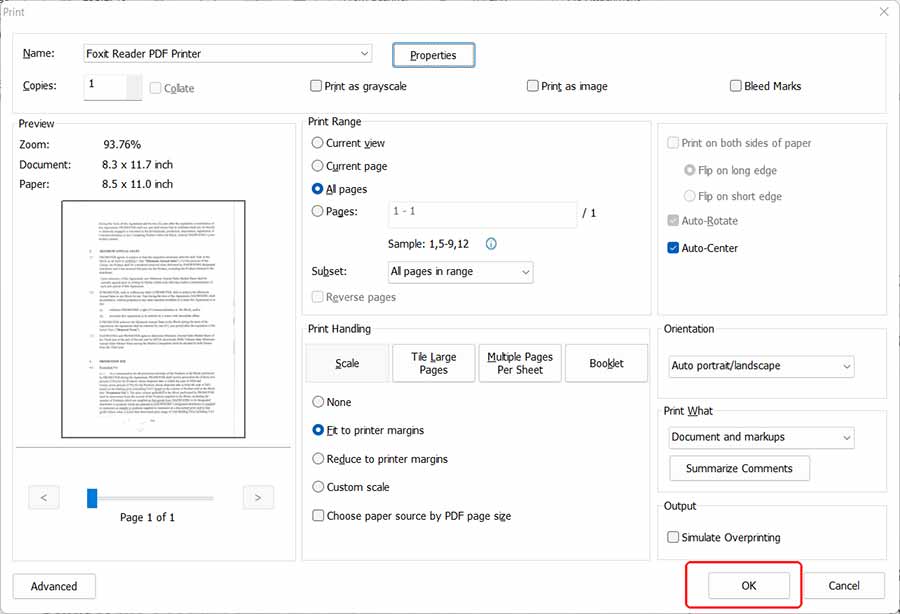 Cách giảm kích thước file pdf bằng máy in ảo Foxit Reader 16 Cách giảm kích thước file pdf bằng máy in ảo Foxit Reader