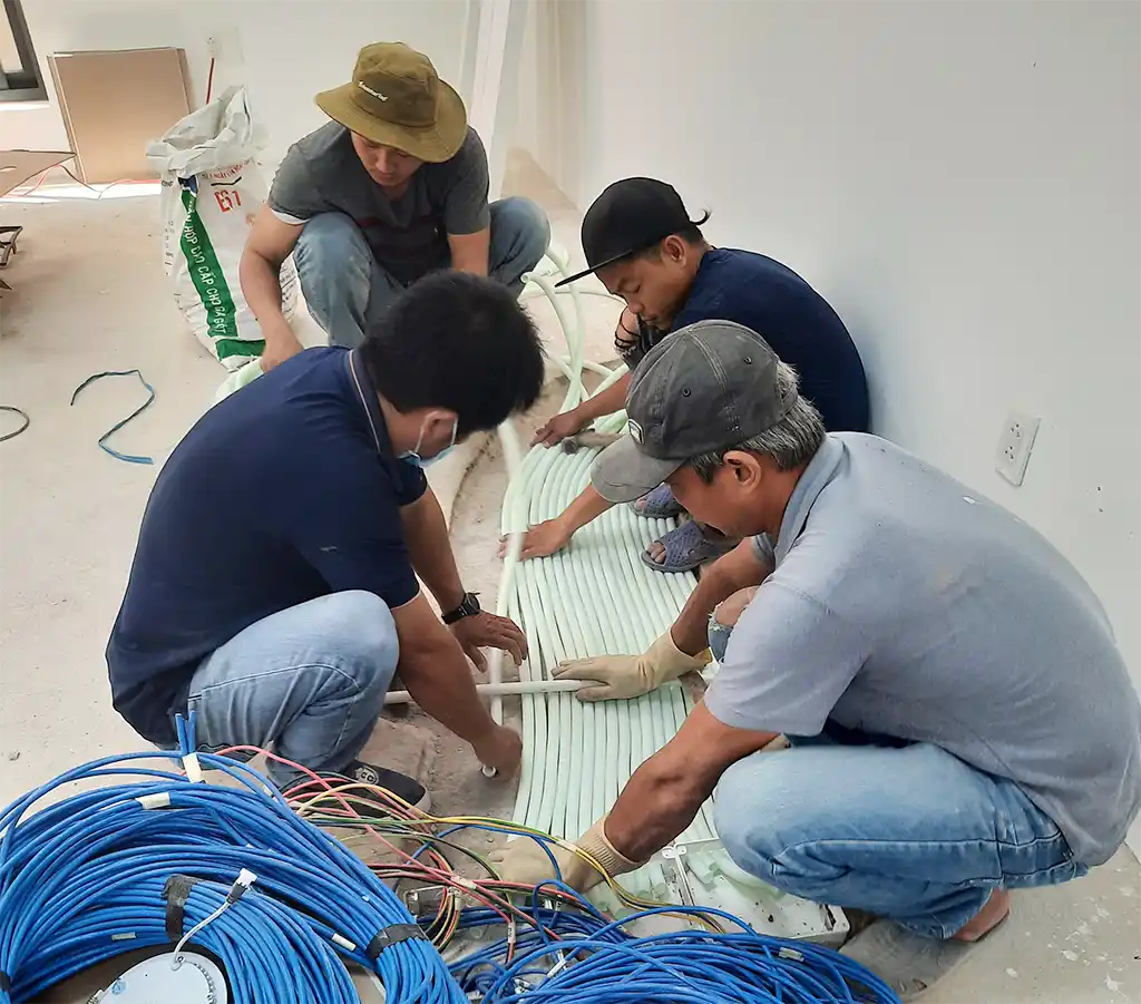 Thi công hạ tầng mạng chuyên nghiệp cho doanh nghiệp – Giải pháp tối ưu hệ thống CNTT 2 Thi công hạ tầng mạng